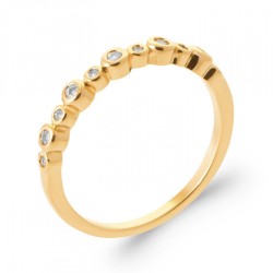 Bague Plaqué or 750/000...