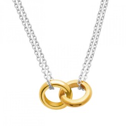 Collier Anneaux enlacés...