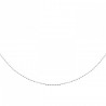 Collier Boules Argent 925 rhodié 45cm