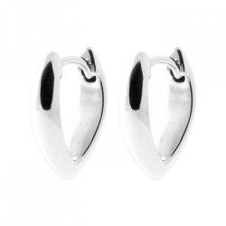 Créoles Argent 925/000 rhodié