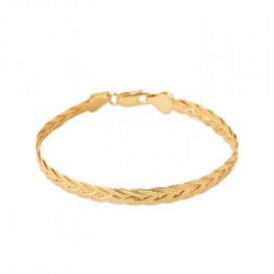 Bracelet Miroir Tressé...