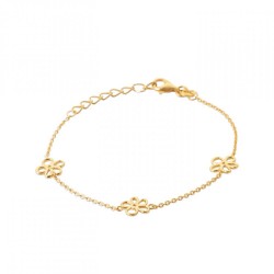 Bracelet Fleur Ajourée...