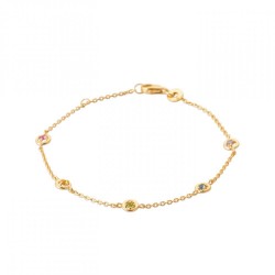 Bracelet Plaqué or 750/000...