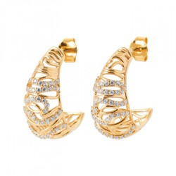 Demi-Créoles Plaqué or...