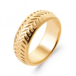 Alliance Motif Vague Plaqué...