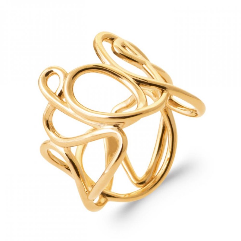 Bague Plaqué or 750/000