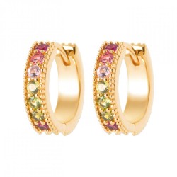 Créoles Plaqué or 750/000...