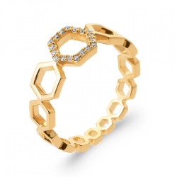 Bague Forme géométrique...