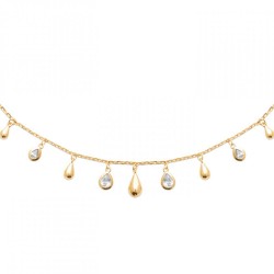 Collier Breloque Goutte...