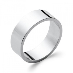 Bague bandeau 7mm Argent...