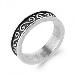 Bague Chevalière Tribal...