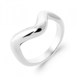 Bague Vague Argent massif...