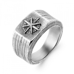 Chevalière Boussole Homme...