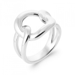 Bague Anneaux enlacés...