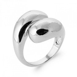 Grosse bague Goutte Argent...