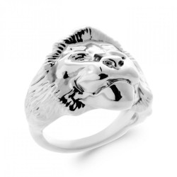 Bague Lion Argent Quantum...