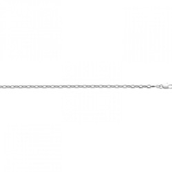 Chaîne Forçat diamantée -...