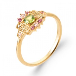 Bague Plaqué or 750/000...